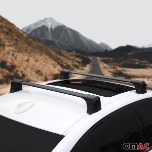 Dodge Hornet Roof Racks - Omac - Elegance V3 - Black - '23-'24